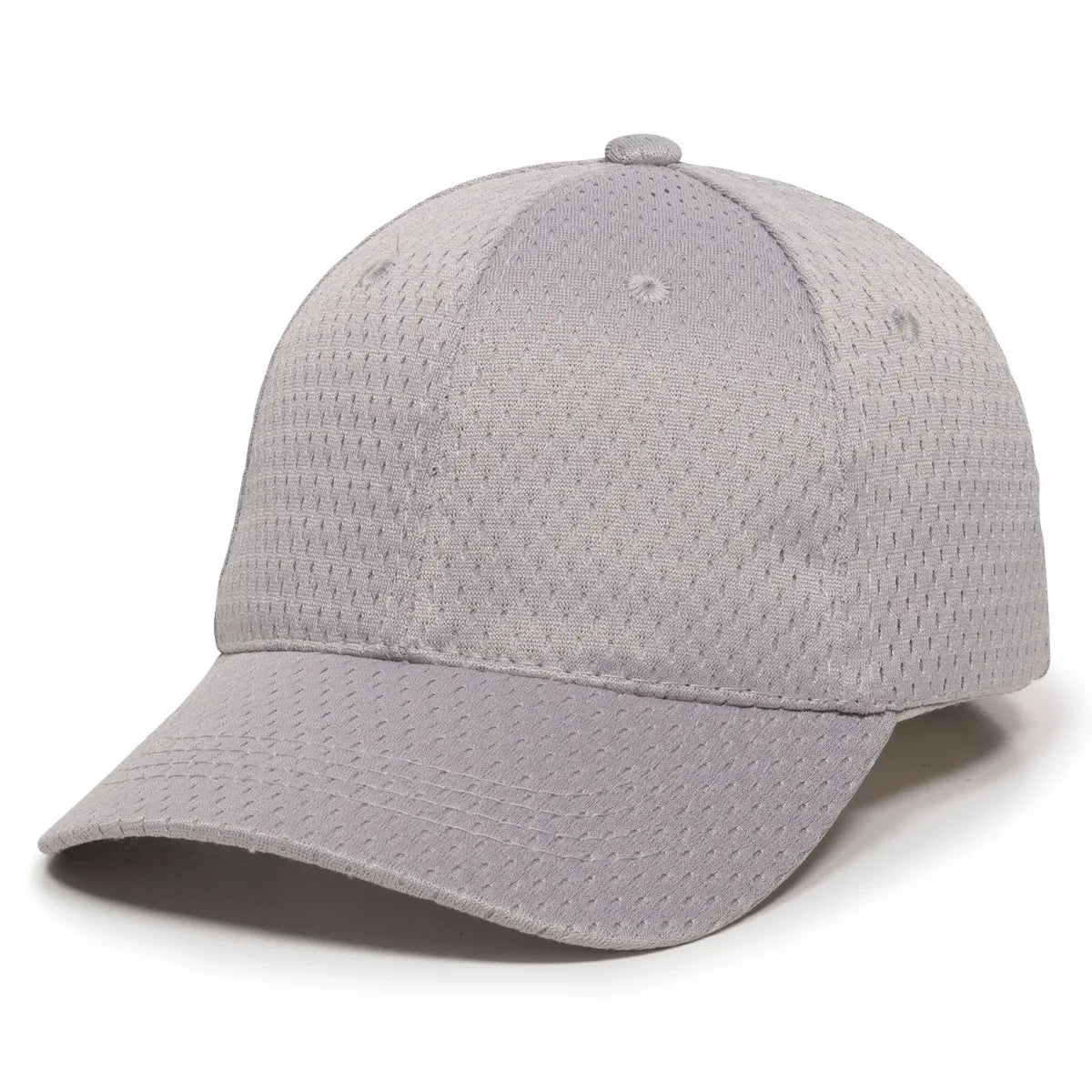 Outdoor Cap JM-123 Structured Solid Back Hat with Grey Under-Visor-4