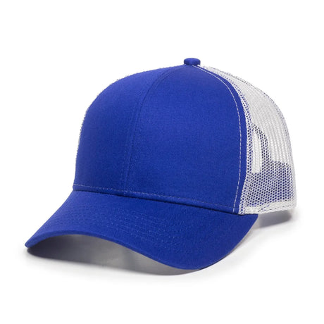 Outdoor Cap MBW-600 Cotton Twill Structured Trucker Hat Unisex Accessories Hats & Caps