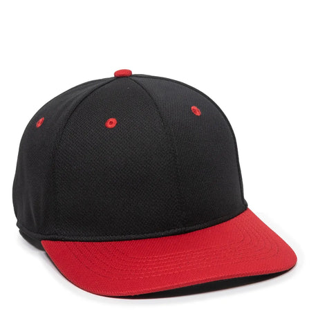 Outdoor Cap MWS25 ProTech Mesh Structured Solid Back Hat Unisex Accessories Hats & Caps