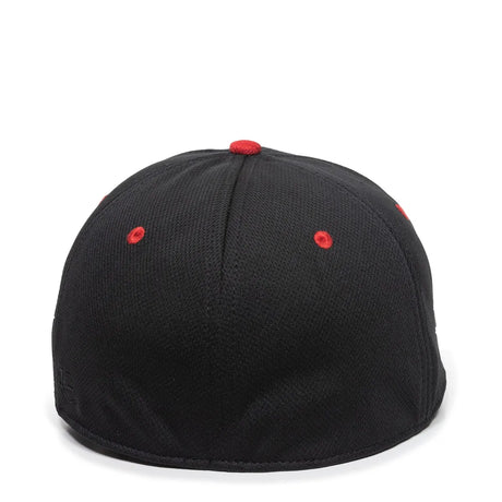 Outdoor Cap MWS25 ProTech Mesh Structured Solid Back Hat Unisex Accessories Hats & Caps