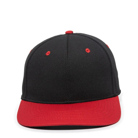 Outdoor Cap MWS25 ProTech Mesh Structured Solid Back Hat Unisex Accessories Hats & Caps