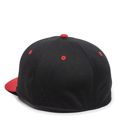 Outdoor Cap MWS25 ProTech Mesh Structured Solid Back Hat Unisex Accessories Hats & Caps