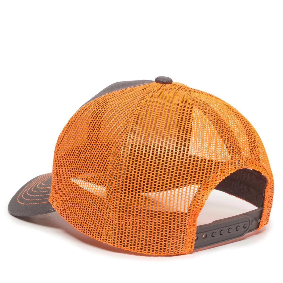 Outdoor Cap MBW-600 Cotton Twill Structured Trucker Hat Unisex Accessories Hats & Caps