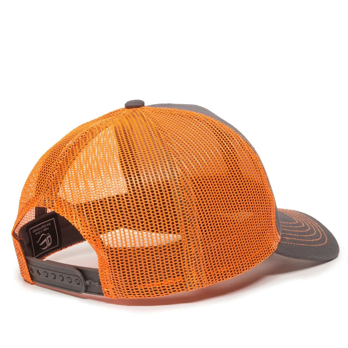 Outdoor Cap MBW-600 Cotton Twill Structured Trucker Hat Unisex Accessories Hats & Caps