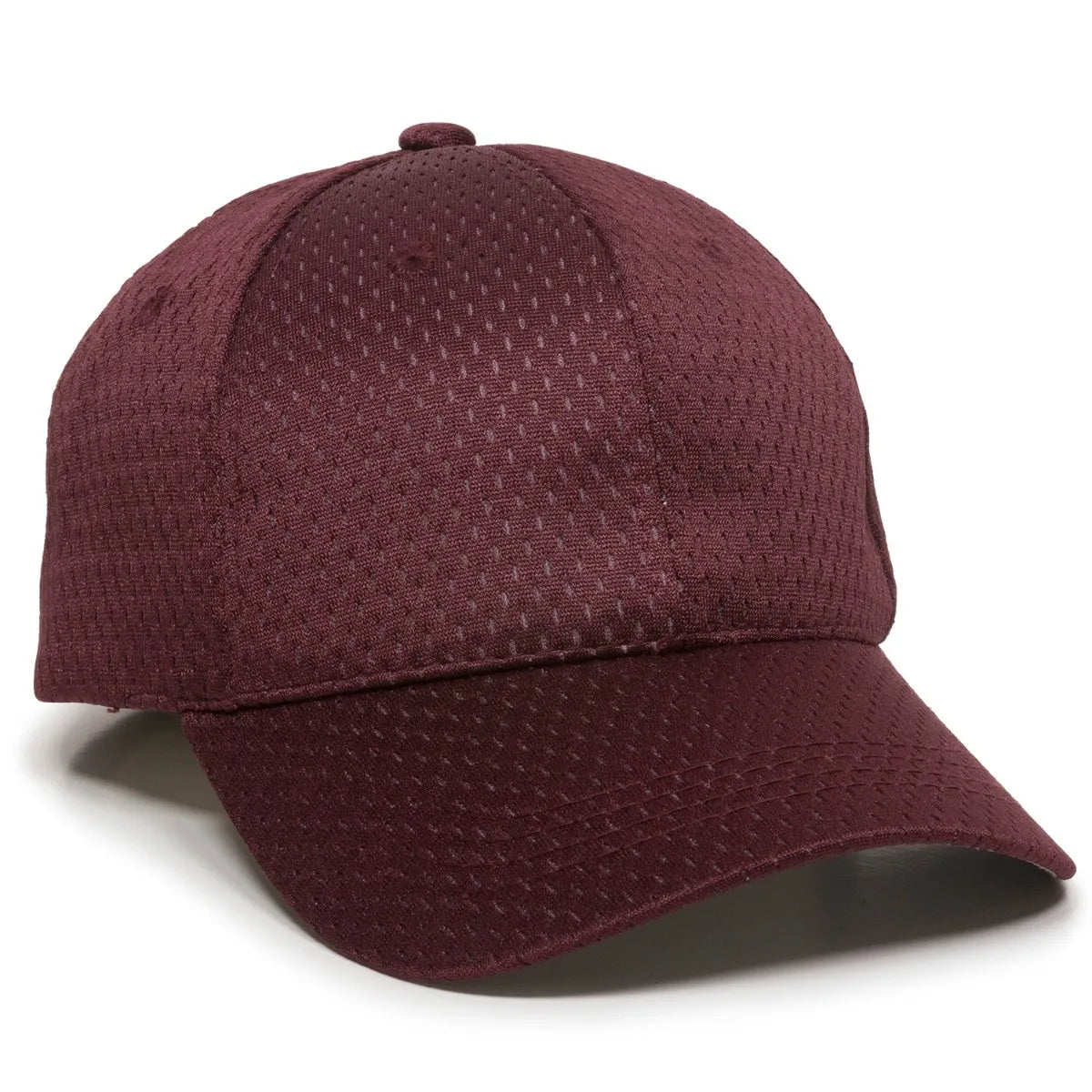 Outdoor Cap JM-123 Structured Solid Back Hat with Grey Under-Visor-1