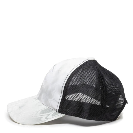 Outdoor Cap PFC-150M Moisture Wicking Structured Trucker Hat Unisex Accessories Hats & Caps