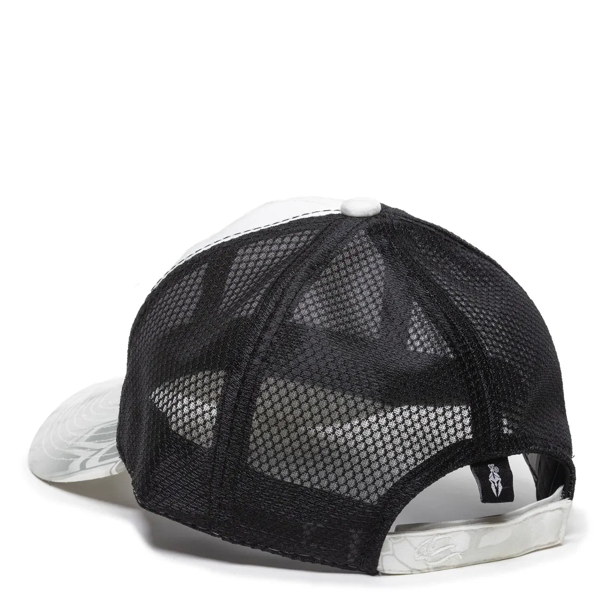 Outdoor Cap PFC-150M Moisture Wicking Structured Trucker Hat Unisex Accessories Hats & Caps