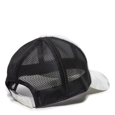 Outdoor Cap PFC-150M Moisture Wicking Structured Trucker Hat Unisex Accessories Hats & Caps