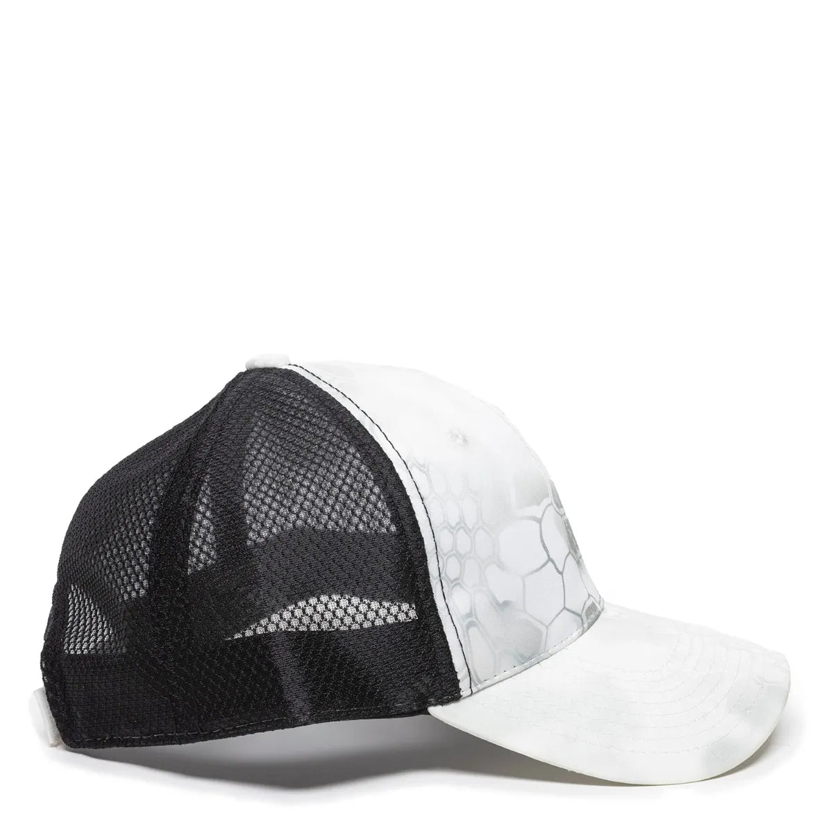 Outdoor Cap PFC-150M Moisture Wicking Structured Trucker Hat Unisex Accessories Hats & Caps