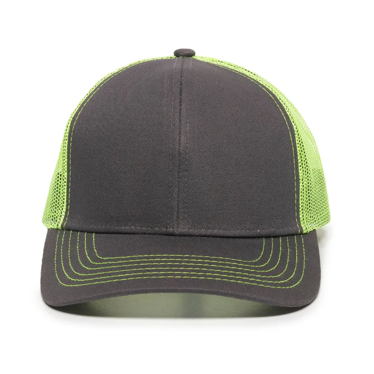 Outdoor Cap MBW-600 Cotton Twill Structured Trucker Hat Unisex Accessories Hats & Caps