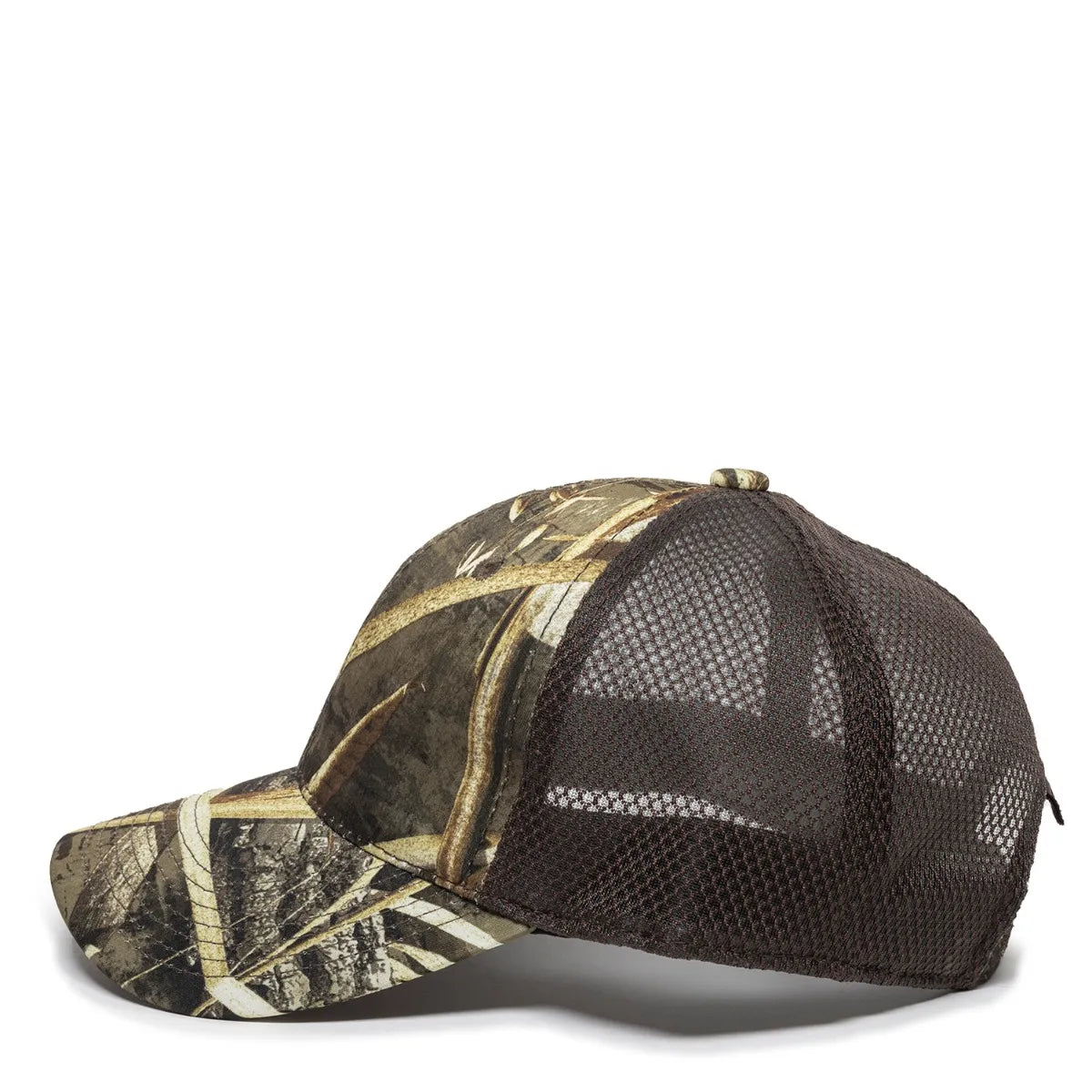 Outdoor Cap PFC-150M Moisture Wicking Structured Trucker Hat Unisex Accessories Hats & Caps