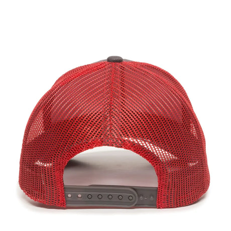 Outdoor Cap MBW-600 Cotton Twill Structured Trucker Hat Unisex Accessories Hats & Caps