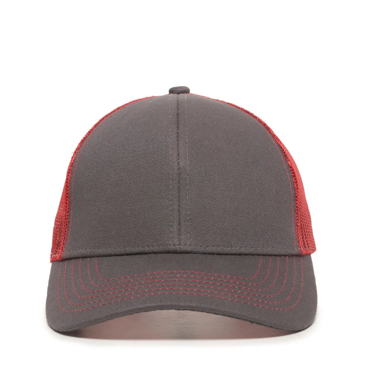 Outdoor Cap MBW-600 Cotton Twill Structured Trucker Hat Unisex Accessories Hats & Caps