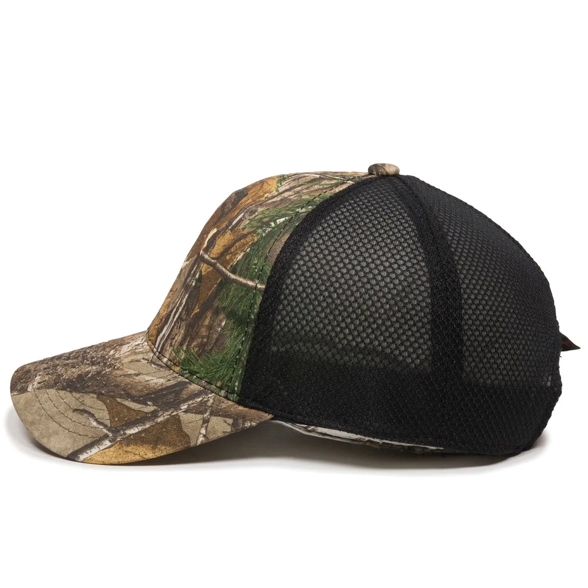 Outdoor Cap PFC-150M Moisture Wicking Structured Trucker Hat Unisex Accessories Hats & Caps