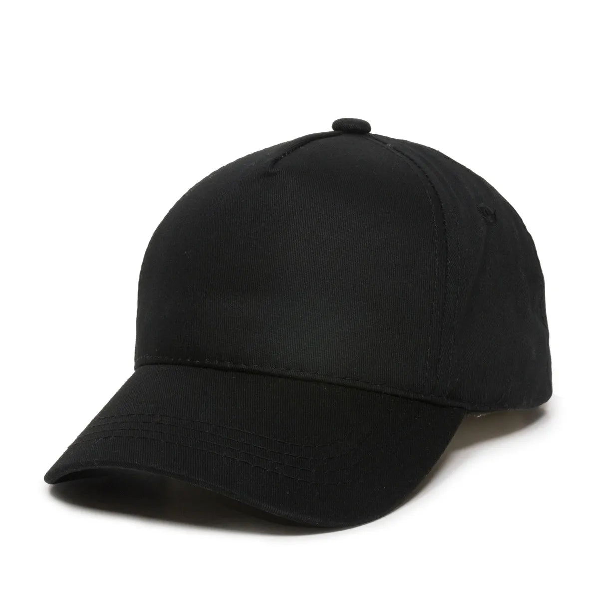 Outdoor Cap GL-455 Cotton Twill Pre-Curve Structured Solid Back Hat-4