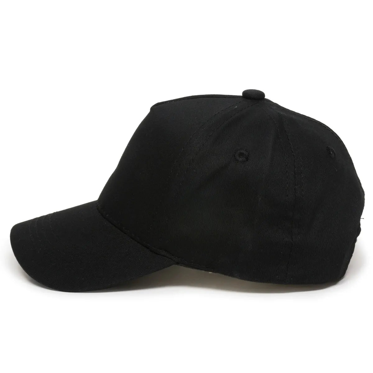 Outdoor Cap GL-455 Cotton Twill Pre-Curve Structured Solid Back Hat-5
