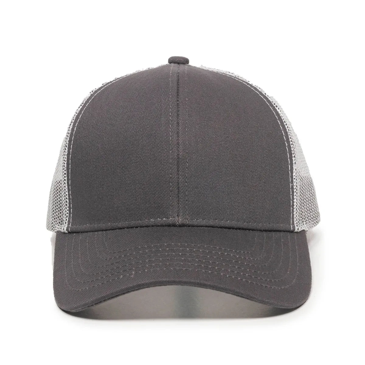 Outdoor Cap MBW-600 Cotton Twill Structured Trucker Hat Unisex Accessories Hats & Caps