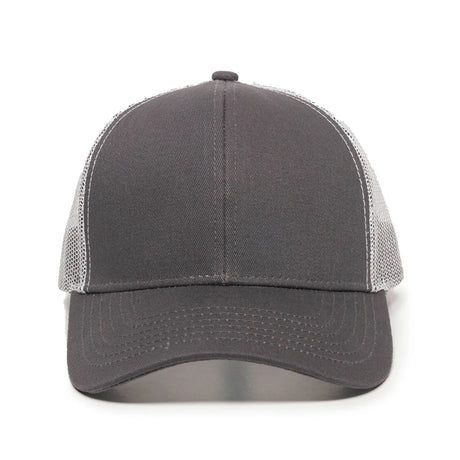 Outdoor Cap MBW-600 Cotton Twill Structured Trucker Hat Unisex Accessories Hats & Caps