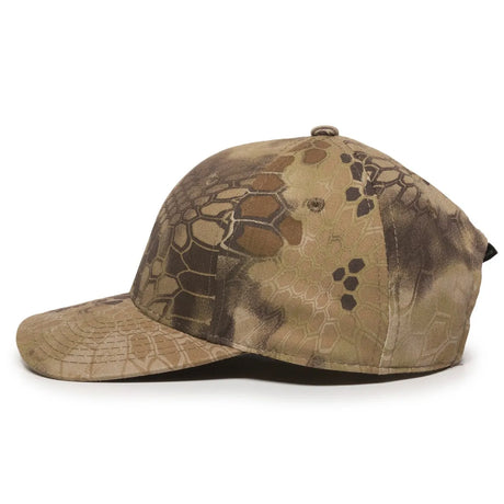 Outdoor Cap 301IS Canvas Camo Structured Solid Back Hat Unisex Accessories Hats & Caps