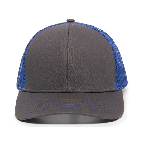 Outdoor Cap MBW-600 Cotton Twill Structured Trucker Hat Unisex Accessories Hats & Caps