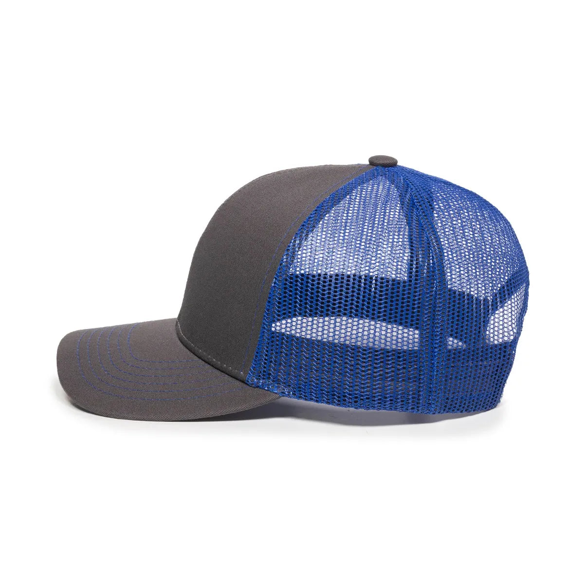 Outdoor Cap MBW-600 Cotton Twill Structured Trucker Hat Unisex Accessories Hats & Caps