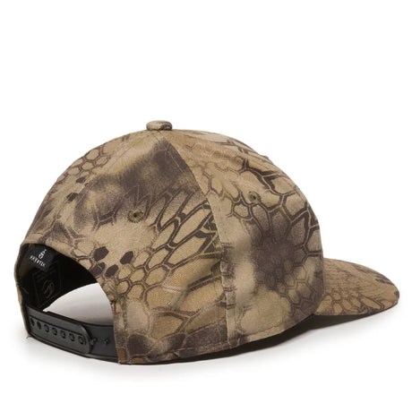Outdoor Cap 301IS Canvas Camo Structured Solid Back Hat Unisex Accessories Hats & Caps