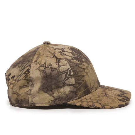Outdoor Cap 301IS Canvas Camo Structured Solid Back Hat Unisex Accessories Hats & Caps