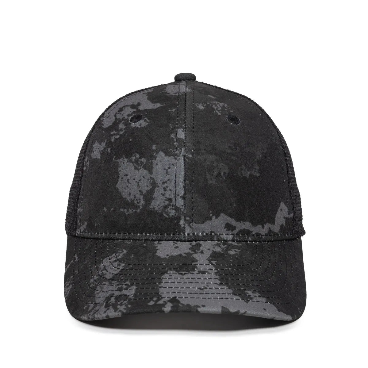 Outdoor Cap PFC-150M Moisture Wicking Structured Trucker Hat Unisex Accessories Hats & Caps
