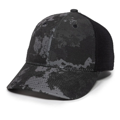 Outdoor Cap PFC-150M Moisture Wicking Structured Trucker Hat Unisex Accessories Hats & Caps