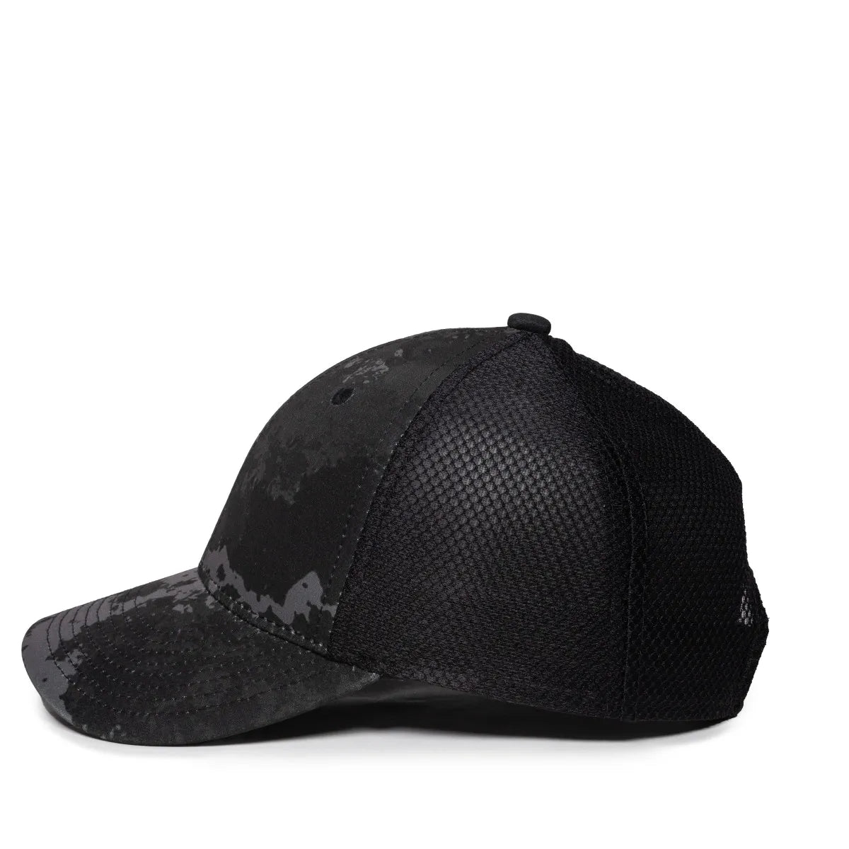 Outdoor Cap PFC-150M Moisture Wicking Structured Trucker Hat Unisex Accessories Hats & Caps