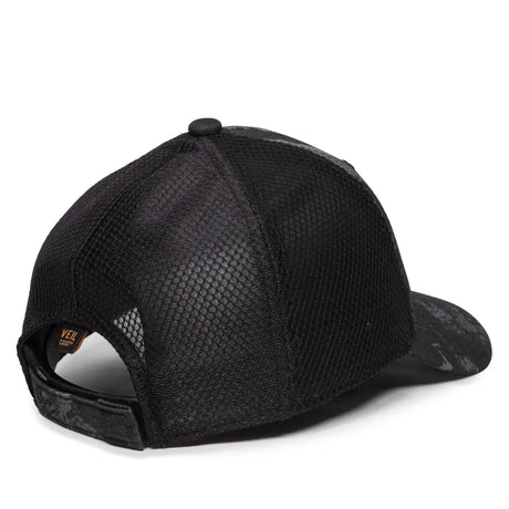 Outdoor Cap PFC-150M Moisture Wicking Structured Trucker Hat Unisex Accessories Hats & Caps