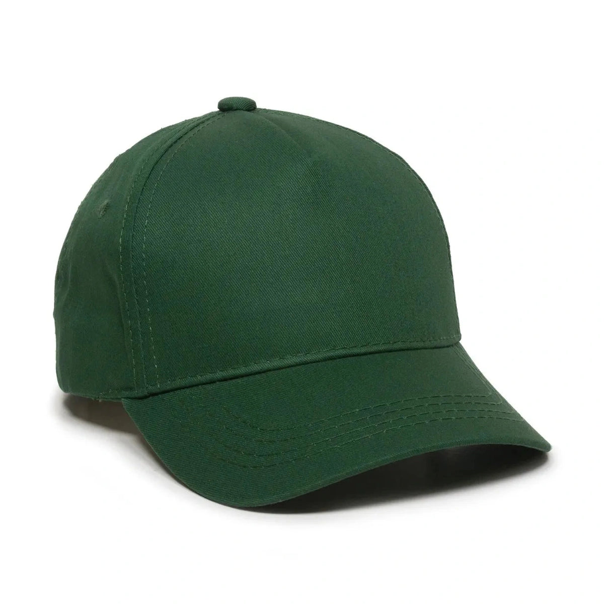 Outdoor Cap GL-455 Cotton Twill Pre-Curve Structured Solid Back Hat-1