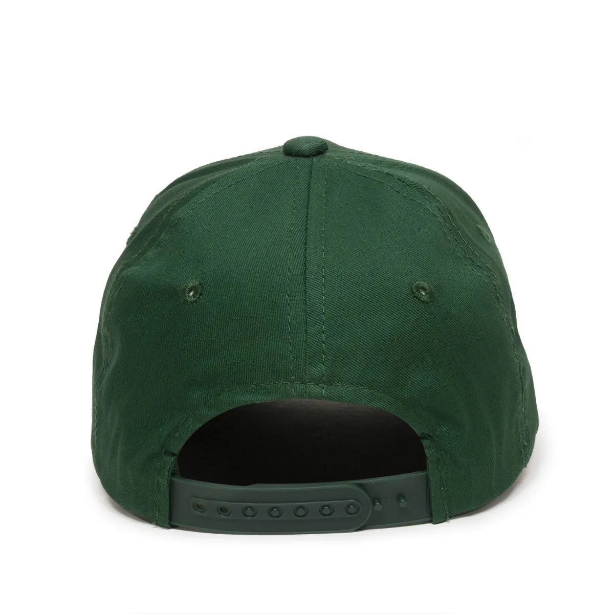 Outdoor Cap GL-455 Cotton Twill Pre-Curve Structured Solid Back Hat Unisex Accessories Hats & Caps