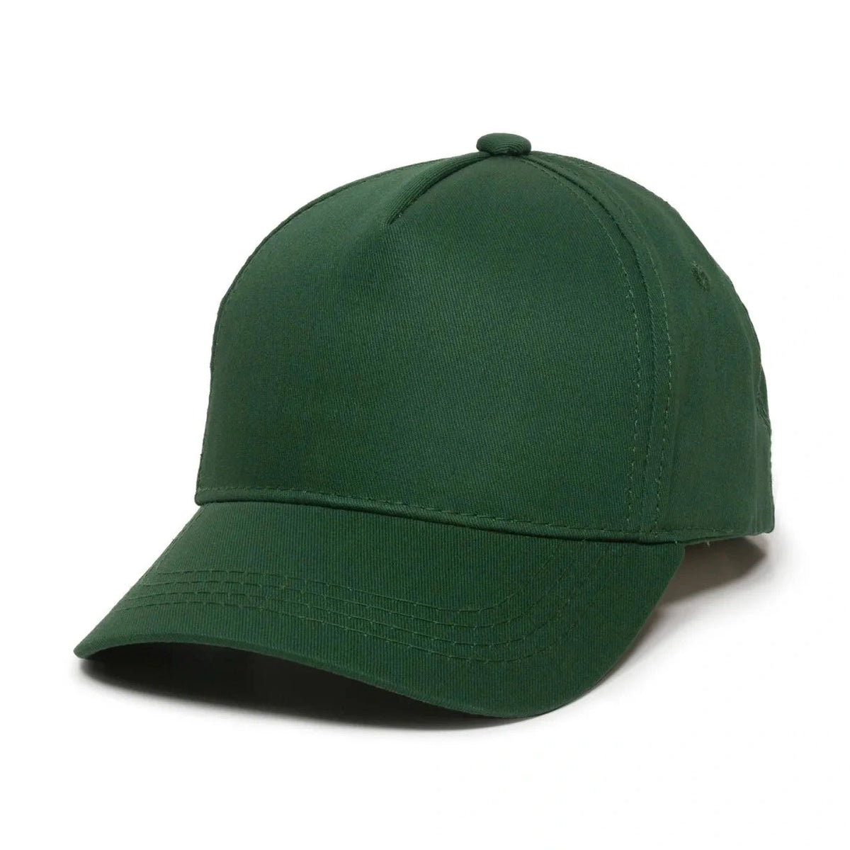 Outdoor Cap GL-455 Cotton Twill Pre-Curve Structured Solid Back Hat-4