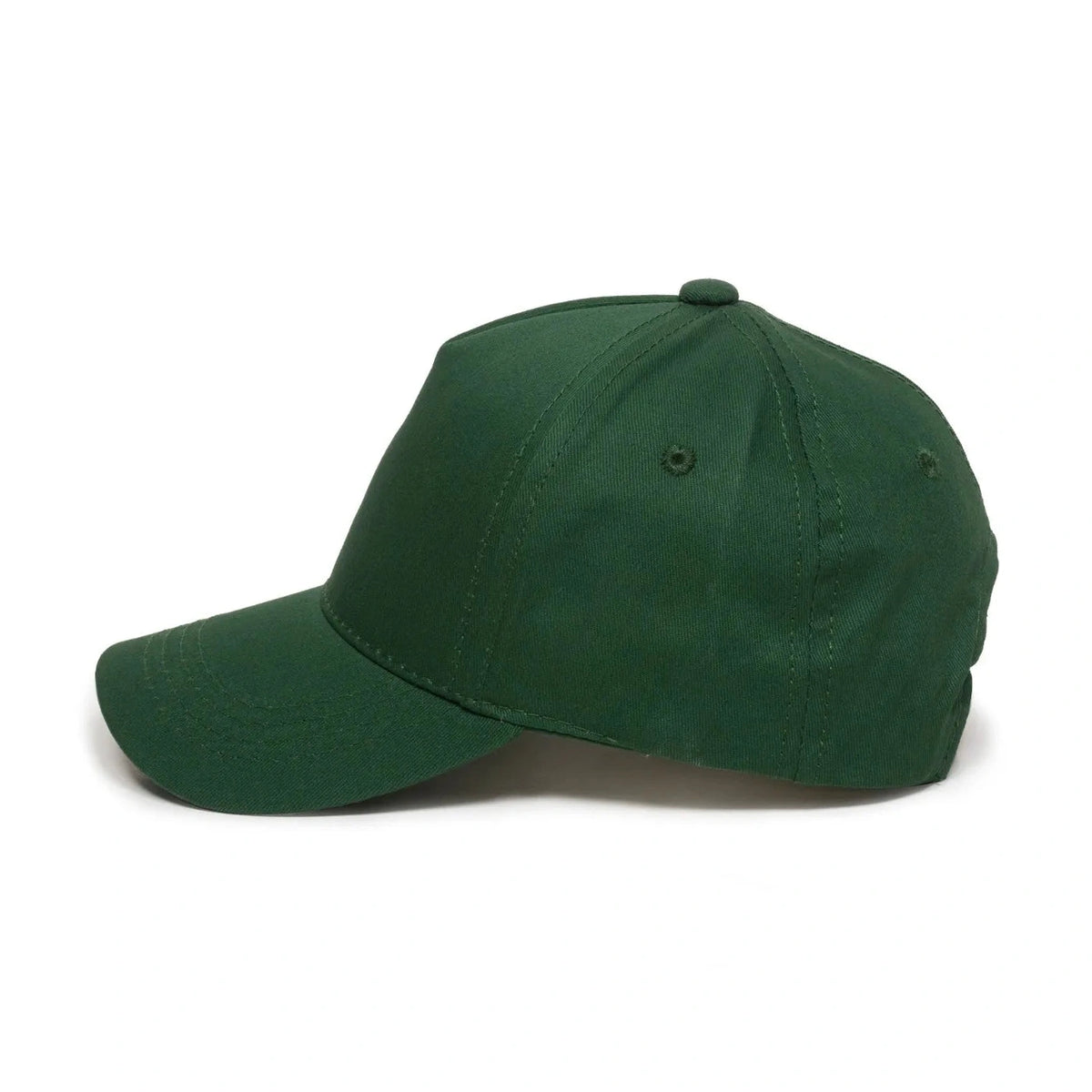 Outdoor Cap GL-455 Cotton Twill Pre-Curve Structured Solid Back Hat-5