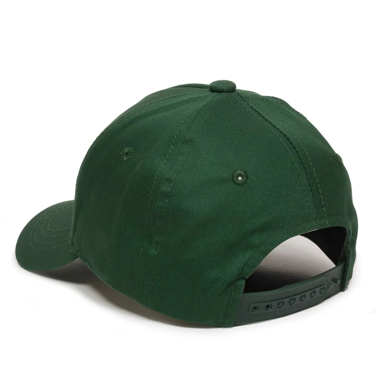 Outdoor Cap GL-455 Cotton Twill Pre-Curve Structured Solid Back Hat Unisex Accessories Hats & Caps