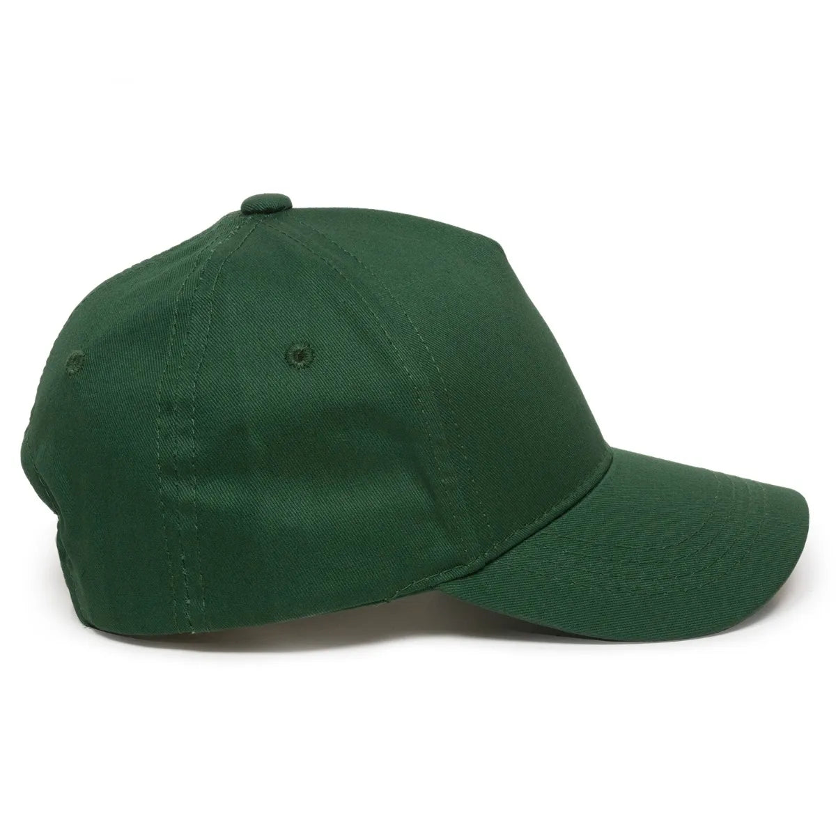 Outdoor Cap GL-455 Cotton Twill Pre-Curve Structured Solid Back Hat Unisex Accessories Hats & Caps