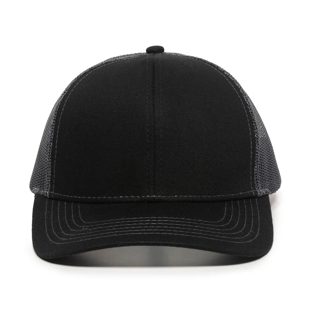 Outdoor Cap MBW-600 Cotton Twill Structured Trucker Hat Unisex Accessories Hats & Caps