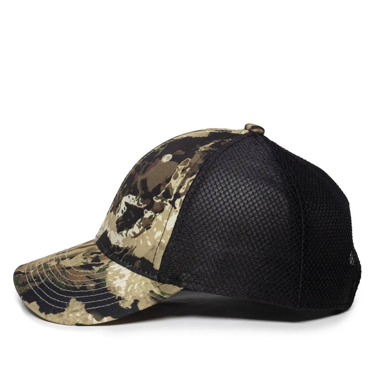 Outdoor Cap PFC-150M Moisture Wicking Structured Trucker Hat Unisex Accessories Hats & Caps