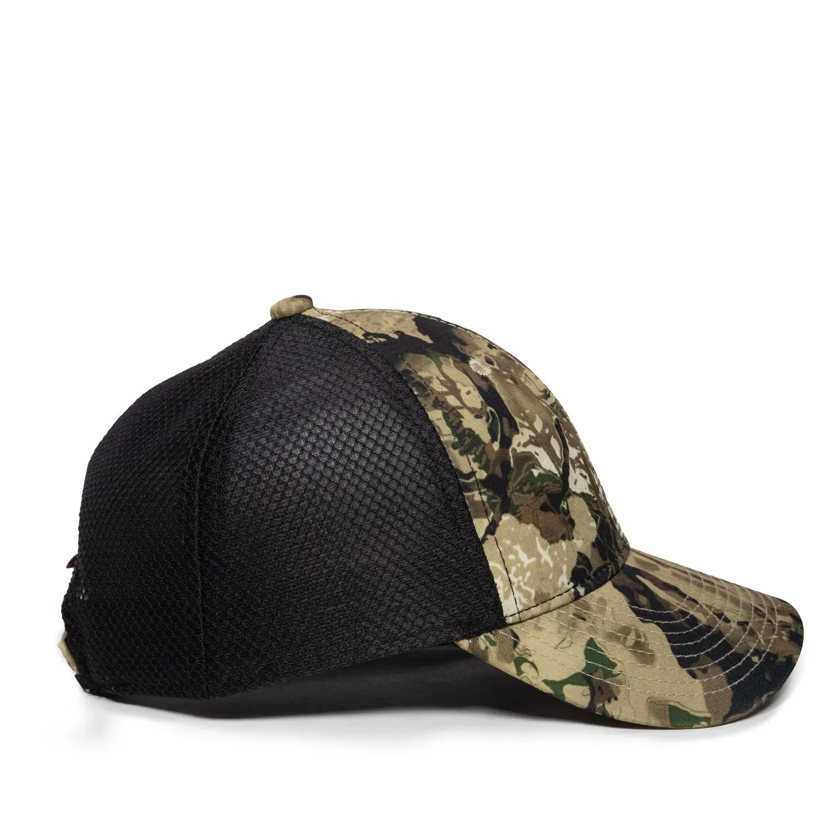 Outdoor Cap PFC-150M Moisture Wicking Structured Trucker Hat Unisex Accessories Hats & Caps