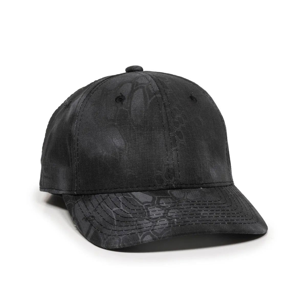 Outdoor Cap 301IS Canvas Camo Structured Solid Back Hat Unisex Accessories Hats & Caps