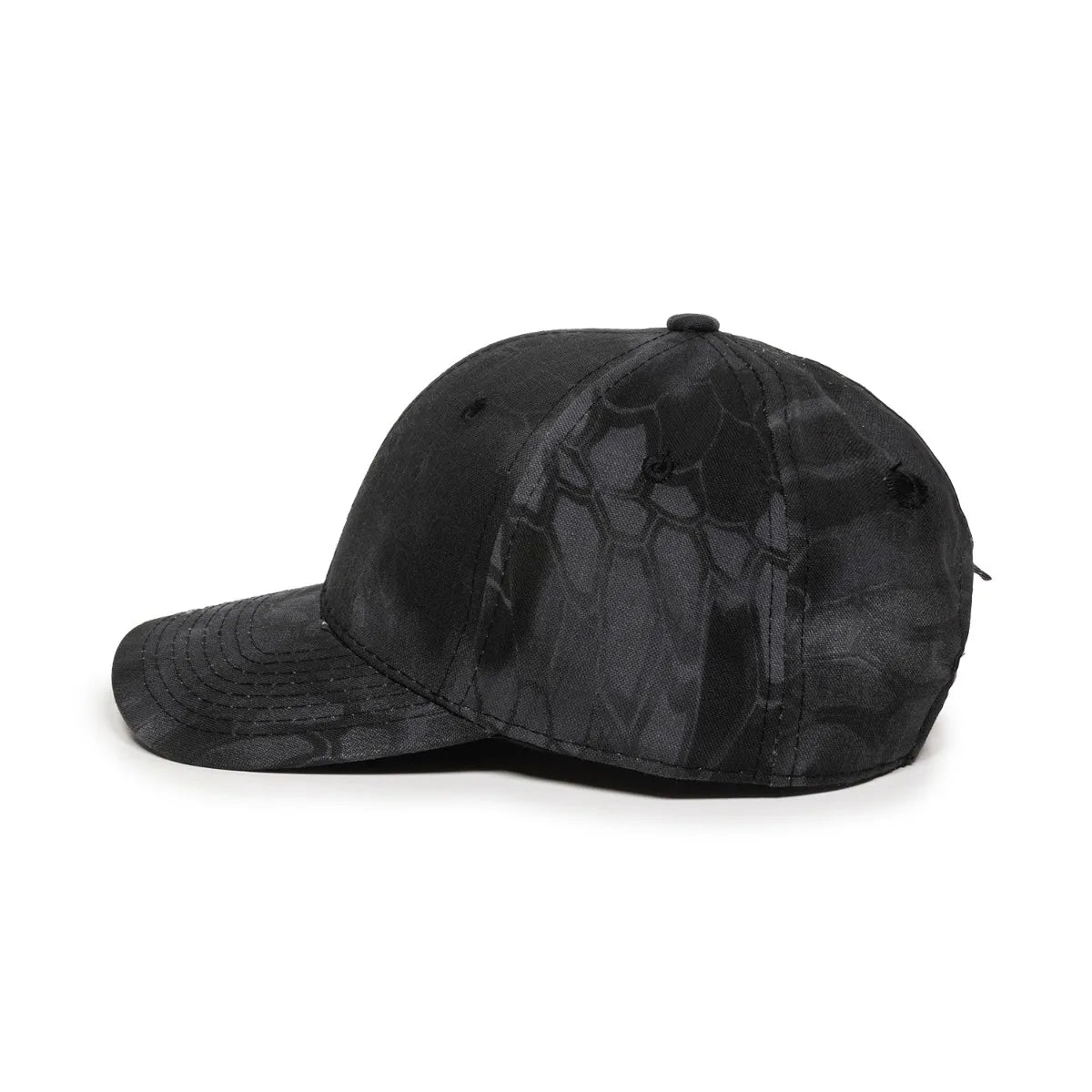 Outdoor Cap 301IS Canvas Camo Structured Solid Back Hat Unisex Accessories Hats & Caps