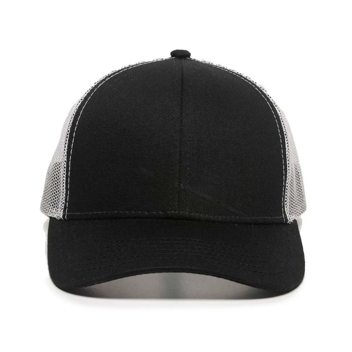 Outdoor Cap MBW-600 Cotton Twill Structured Trucker Hat Unisex Accessories Hats & Caps