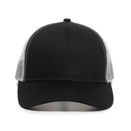 Outdoor Cap MBW-600 Cotton Twill Structured Trucker Hat Unisex Accessories Hats & Caps