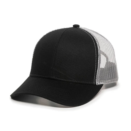 Outdoor Cap MBW-600 Cotton Twill Structured Trucker Hat Unisex Accessories Hats & Caps