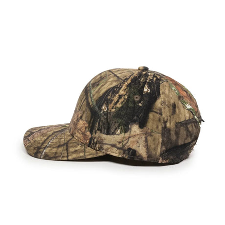 Outdoor Cap 301IS Canvas Camo Structured Solid Back Hat Unisex Accessories Hats & Caps