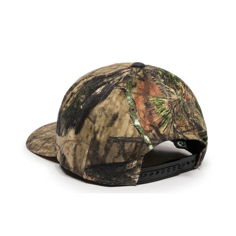 Outdoor Cap 301IS Canvas Camo Structured Solid Back Hat Unisex Accessories Hats & Caps