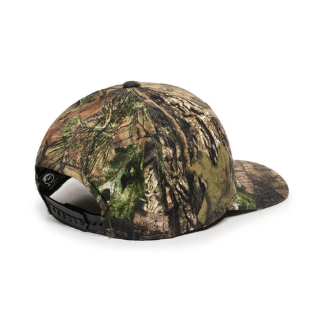 Outdoor Cap 301IS Canvas Camo Structured Solid Back Hat Unisex Accessories Hats & Caps