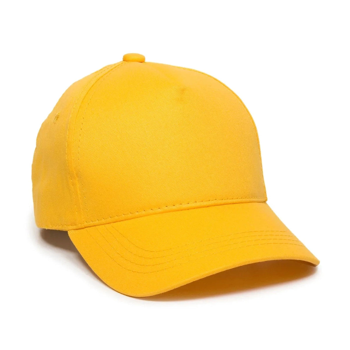 Outdoor Cap GL-455 Cotton Twill Pre-Curve Structured Solid Back Hat-1