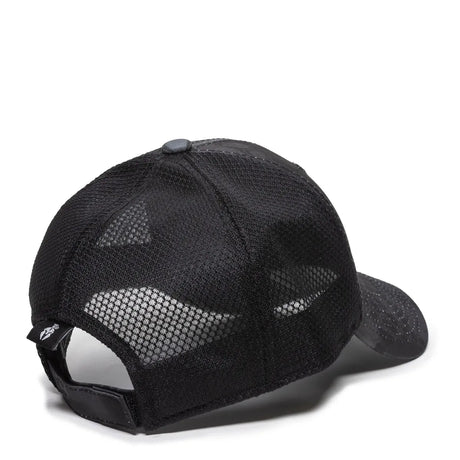 Outdoor Cap PFC-150M Moisture Wicking Structured Trucker Hat Unisex Accessories Hats & Caps